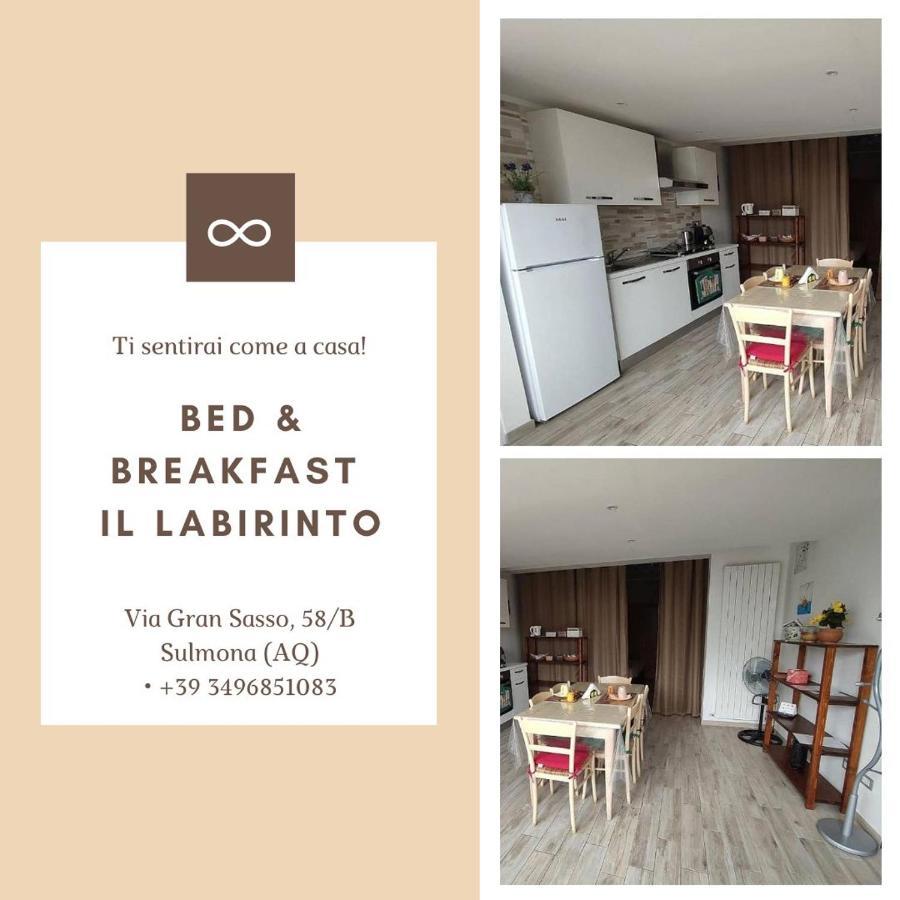 술모나 Il Labirinto B&B 외부 사진